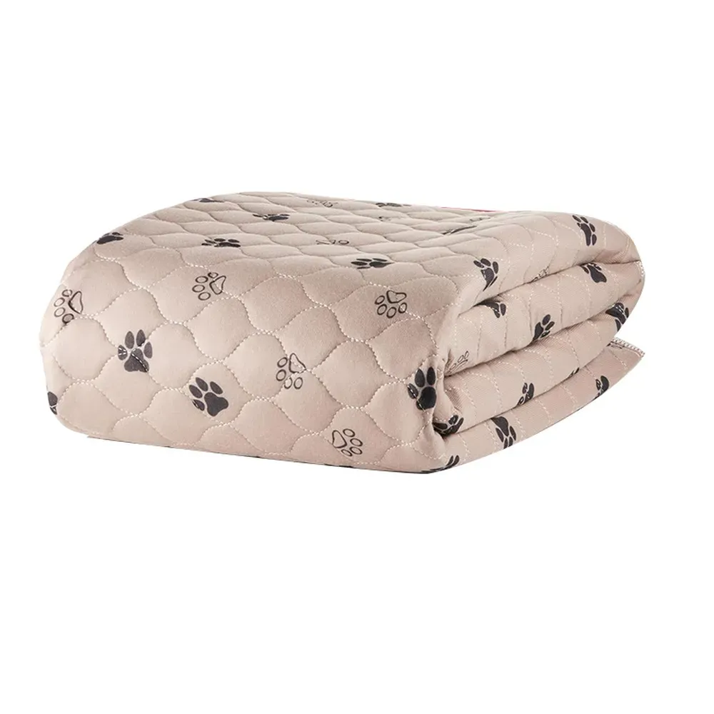 Crafted from soft, comfortable fabric, this mat offers a cushioned surface for pets to rest on, ensuring that they are comfortable whether they are using it for training or simply lounging.