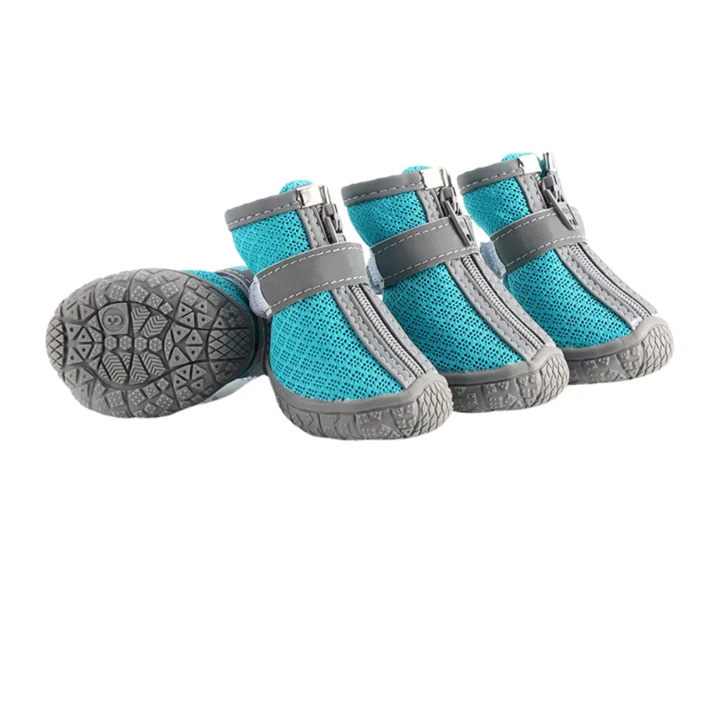 Breathable mesh small dog shoes