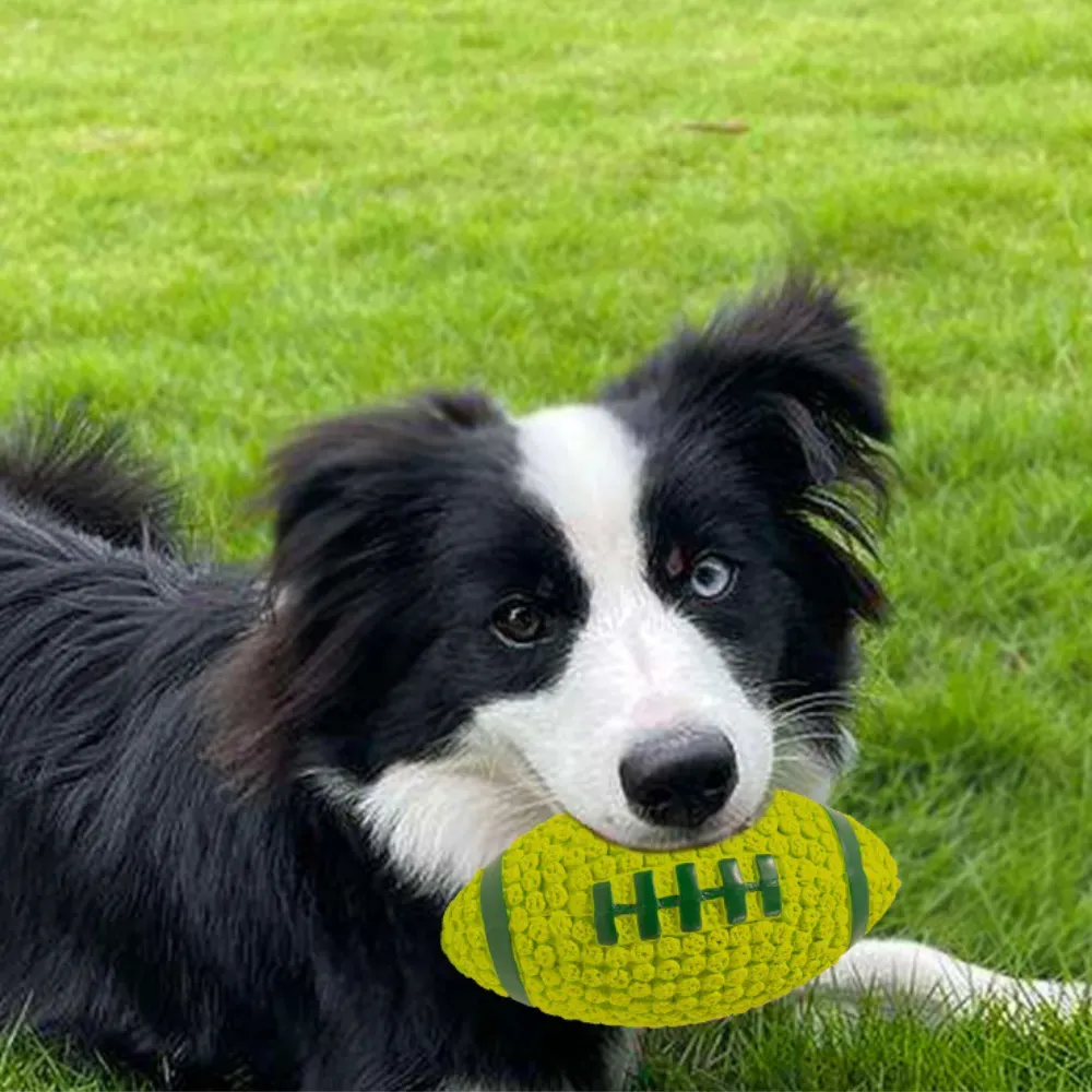 rugby ball dog toys