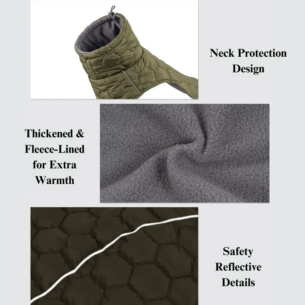 durable thick dog coat for large dogs