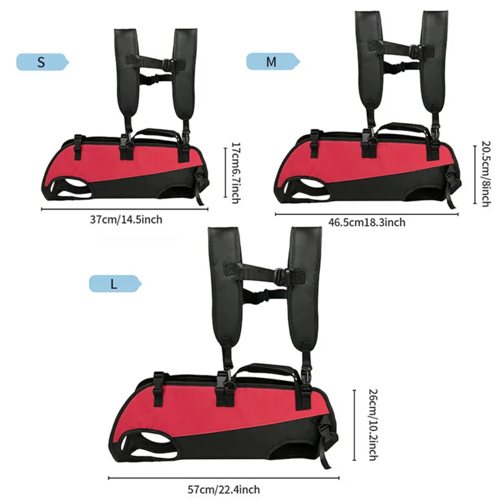 Featuring a horizontal design, this backpack offers maximum support for the pet’s belly, ensuring better weight distribution and comfort compared to traditional upright pet carriers. It’s ideal for pets that require more stability during transport.