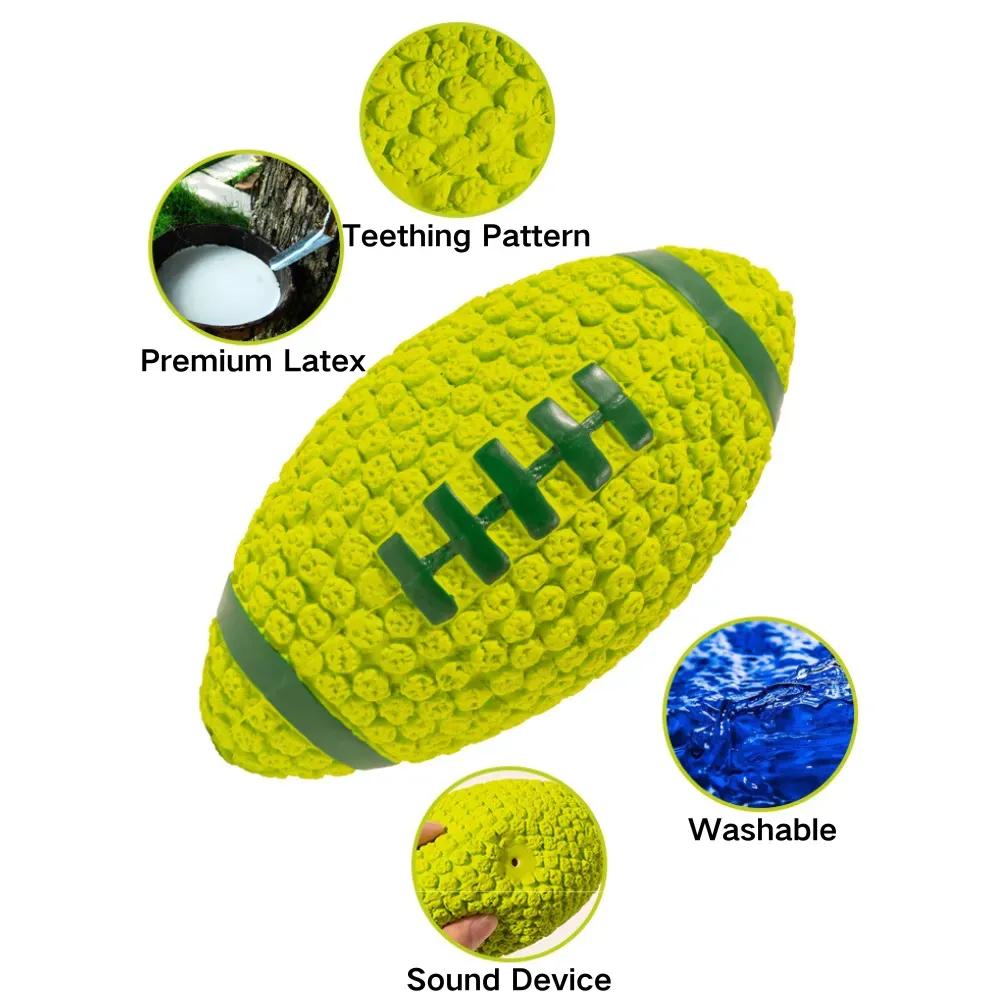 latex dog toys