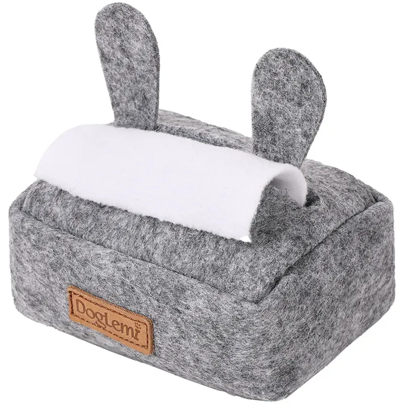 grey dog treat puzzle toy