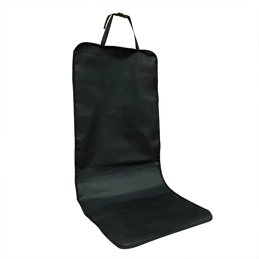 dog car mats sku (1) Featuring a non-slip surface, this car seat cover ensures that it remains securely in place during travel, even when pets are excited, jumping around, or moving frequently in the seat.