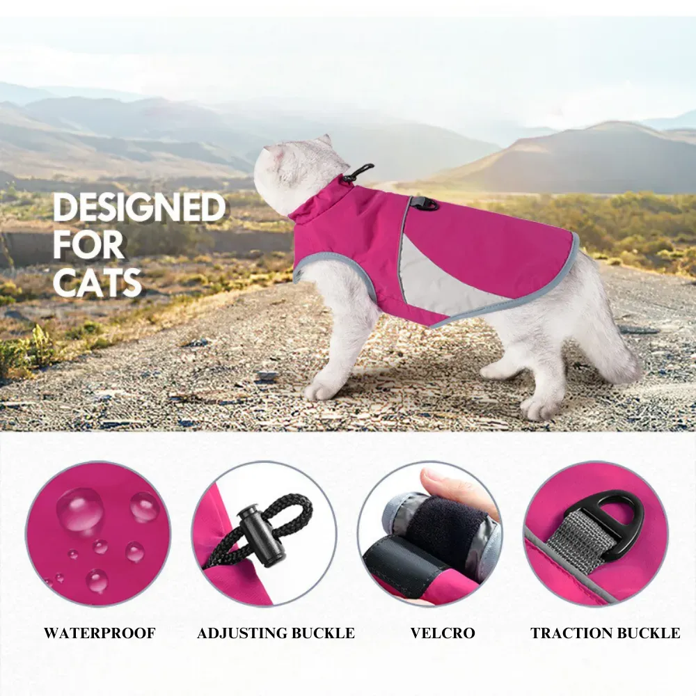 Waterproof Reflective Outdoor Pet Jackets Details Waterproof Reflective Outdoor Pet Jackets