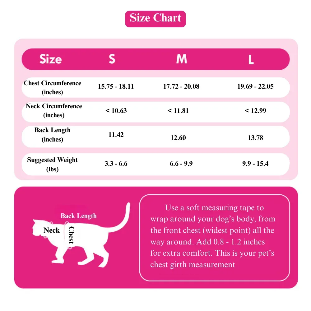 Waterproof Reflective Outdoor Pet Jackets Size Waterproof Reflective Outdoor Pet Jackets