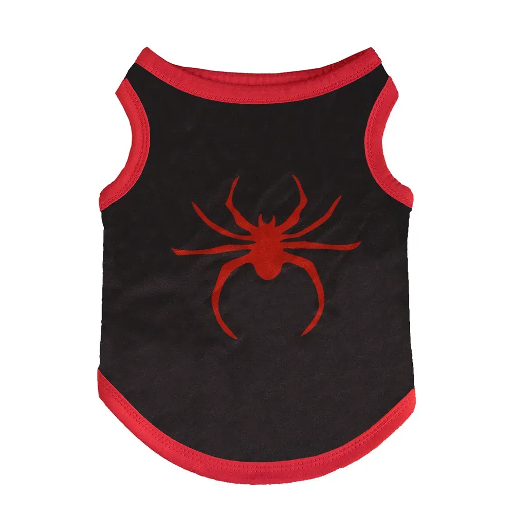 dog clothes small (5) The superhero-themed designs are a great conversation starter. Pet owners will love the fun, quirky look of their pets in these superhero prints, while pets will enjoy the comfort of wearing a soft and breathable vest.