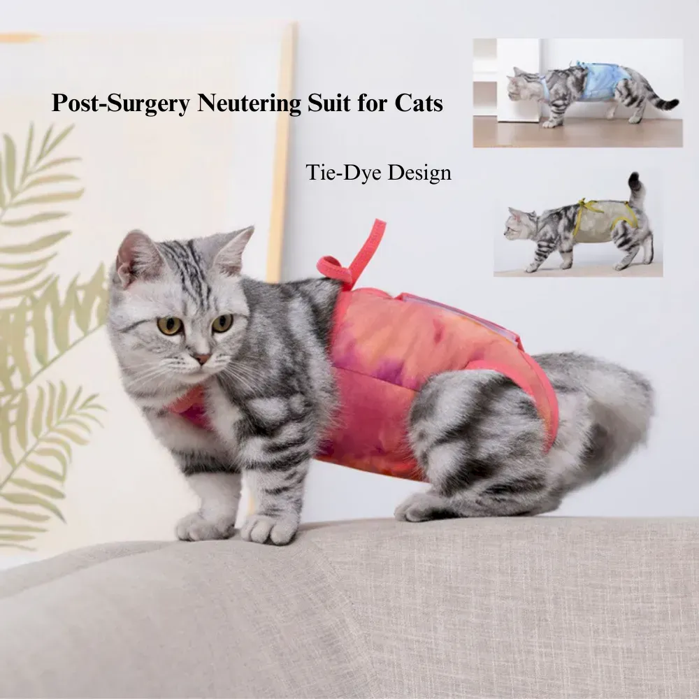 Tie-dye cat shirt softy