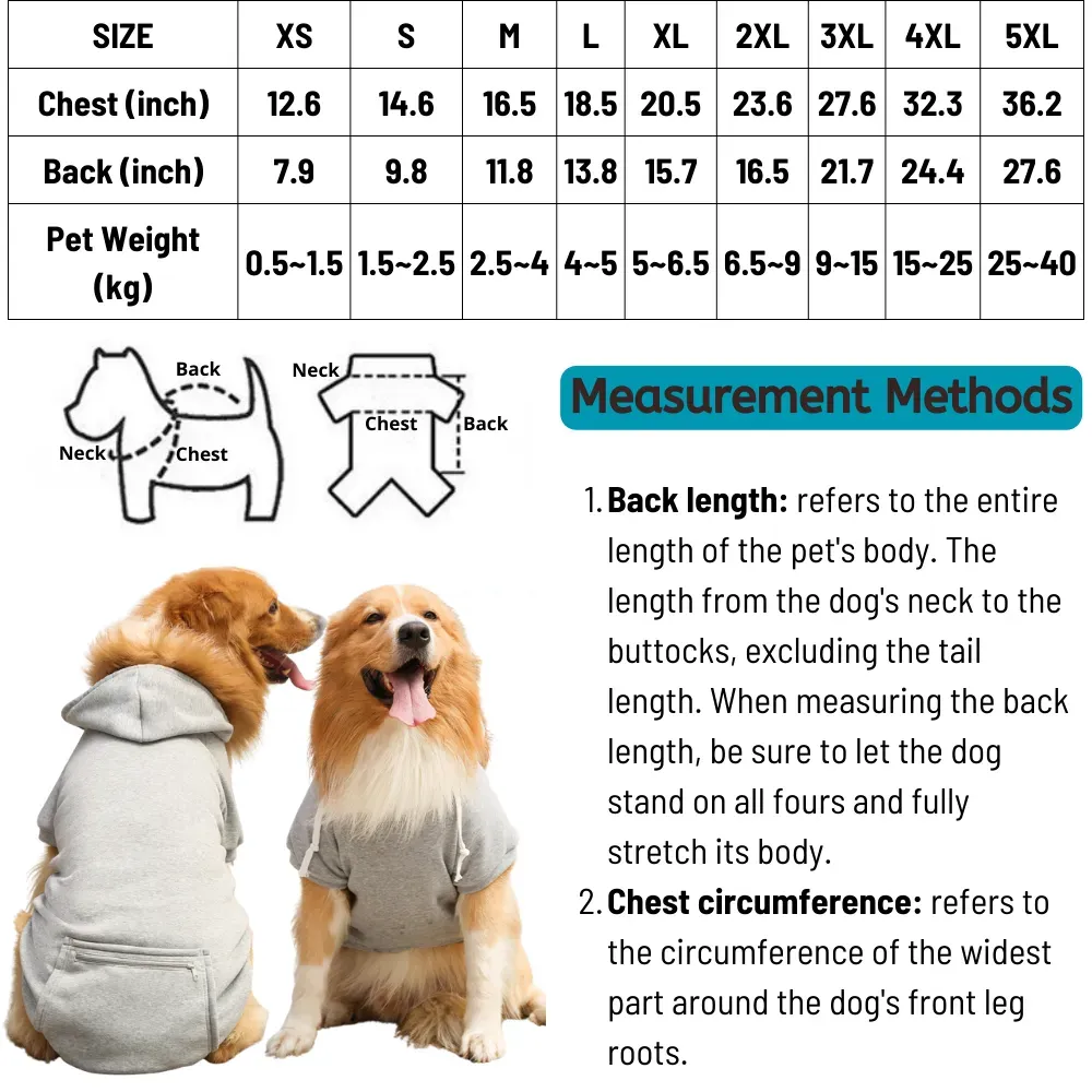Made from soft, durable fabric, this sweatshirt provides pets with a comfortable, cozy fit that can withstand daily wear and colder weather conditions.