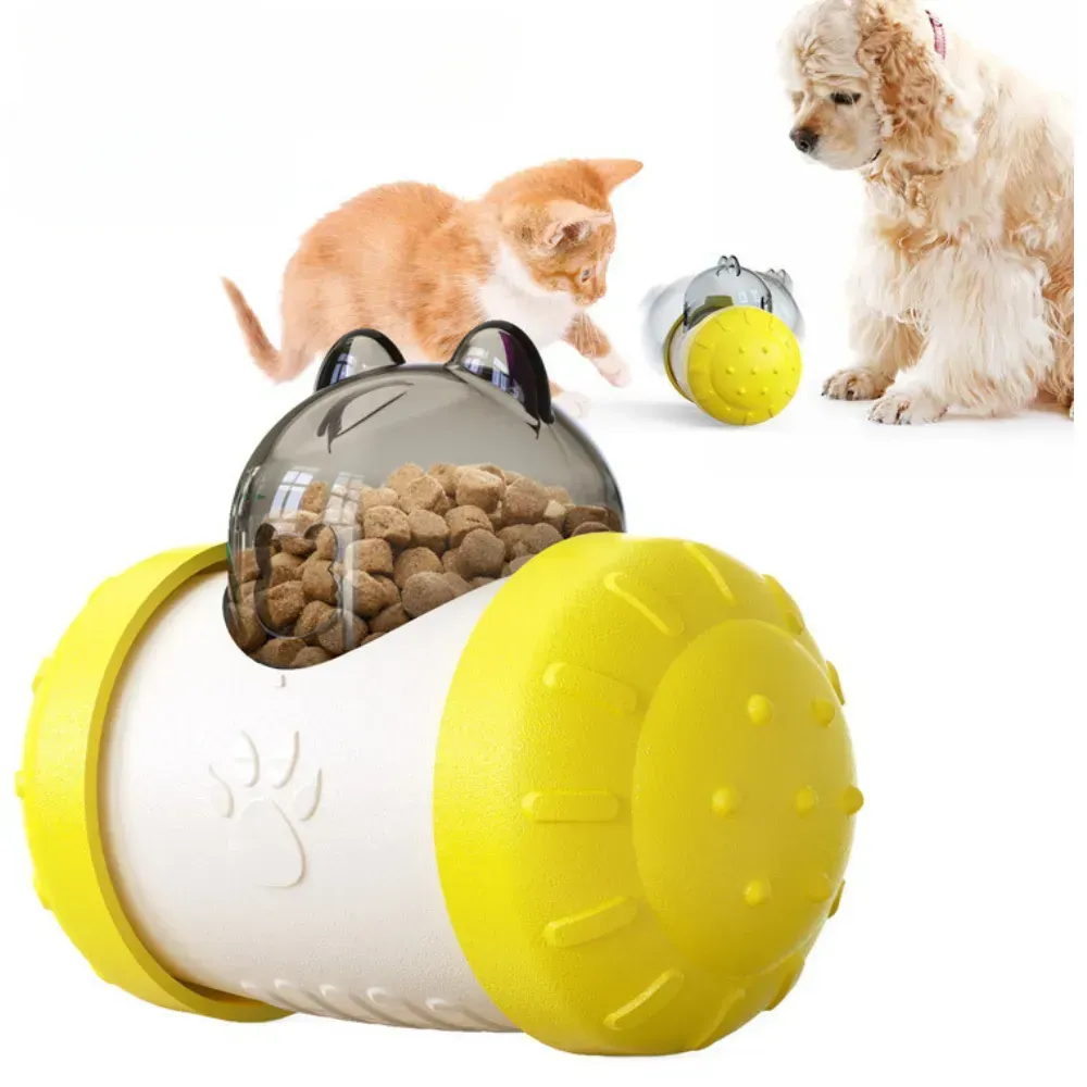 Interactive Tumbler Toys Pet Food Dispenser
