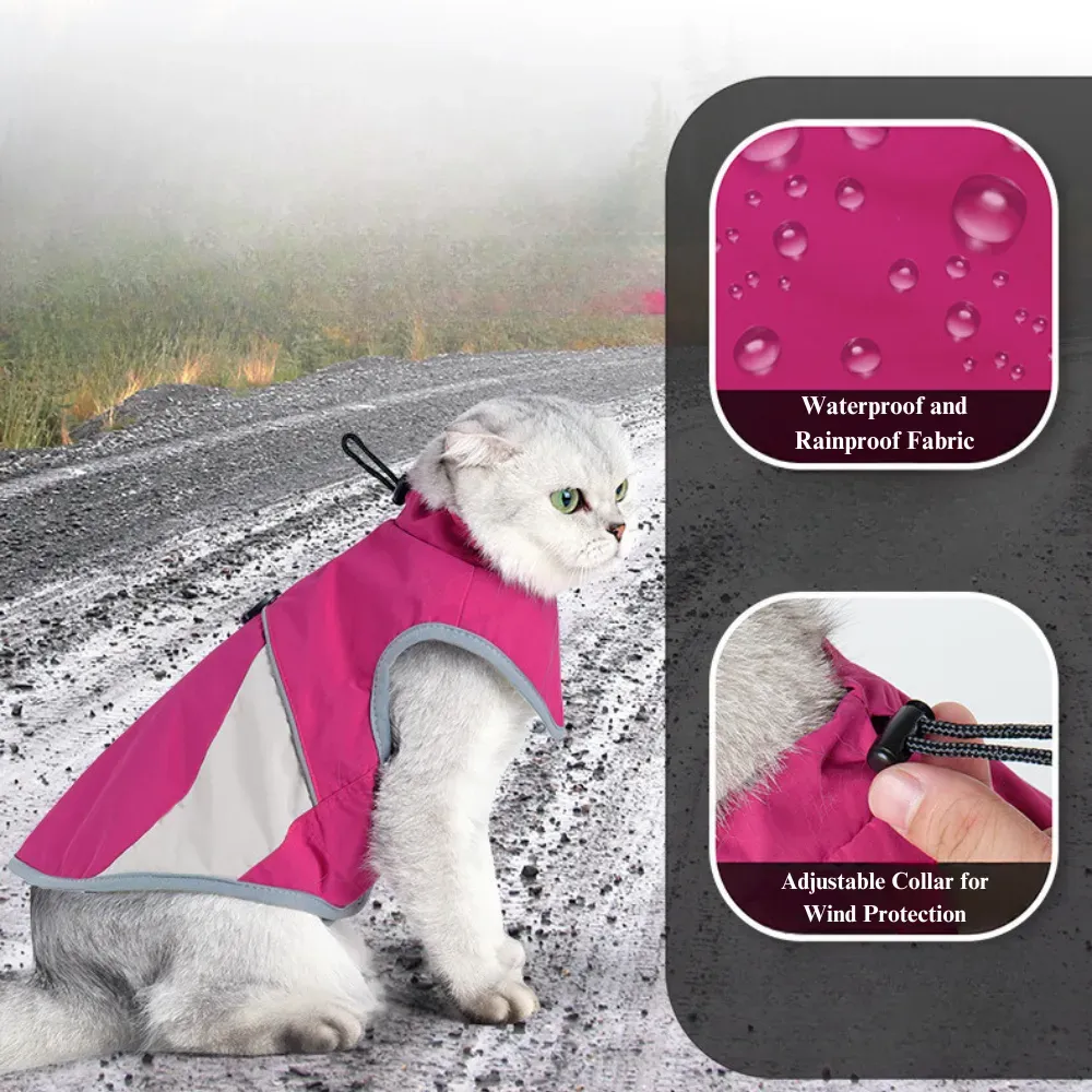 Waterproof Reflective Outdoor Pet Jackets Material Waterproof Reflective Outdoor Pet Jackets