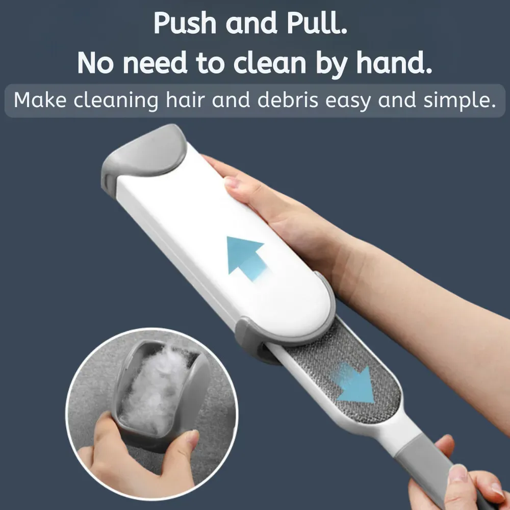 Double Sided Pet Hair Cleaning Brush Clean Double-Sided Pet Hair Remover Cleaning Brush