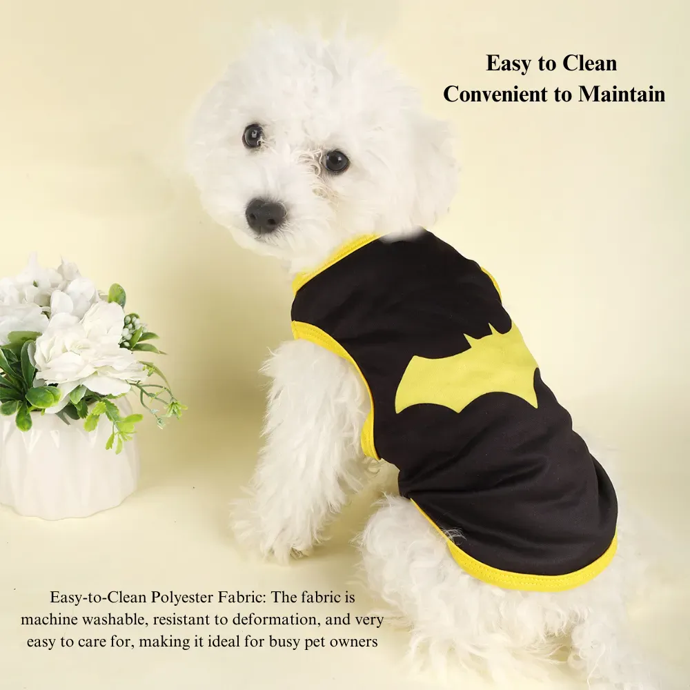 dog vests clothes Tailored specifically for small pets, this vest provides a comfortable fit that is not too tight or restrictive, allowing pets to move freely while looking fashionable.