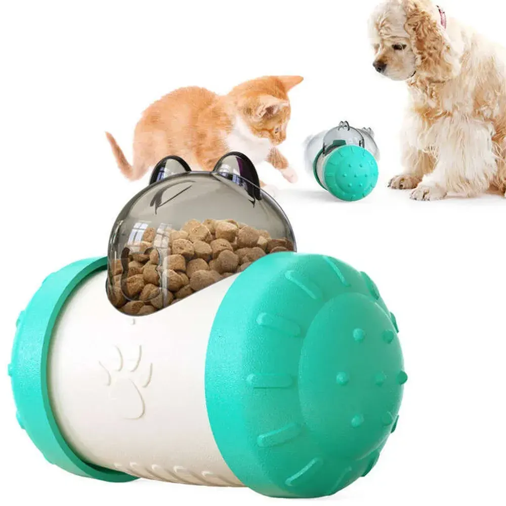 Interactive Tumbler Toys Pet Food Dispenser