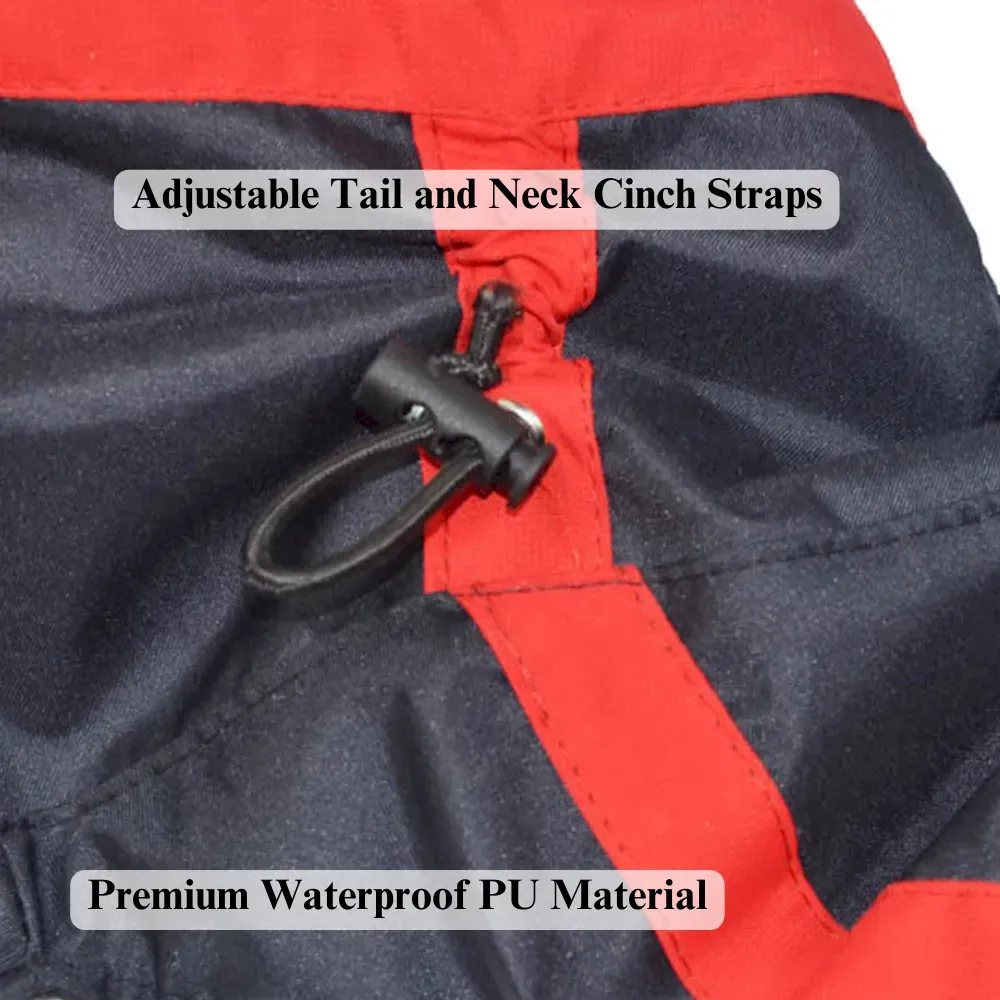 Waterproof large dog weather coat