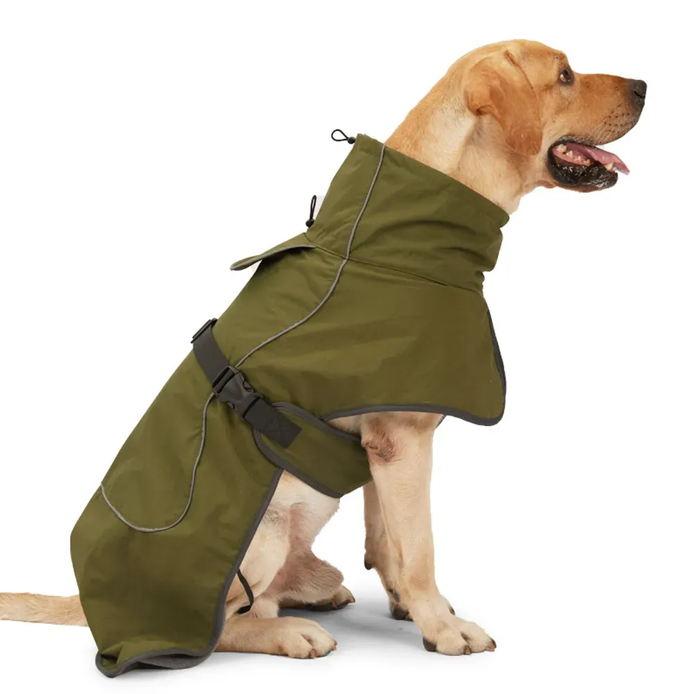 Easy to Secure with Buckle Fastening: With a secure buckle fastening, this jacket stays in place, preventing pets from wriggling out, and ensuring they are protected in all conditions.