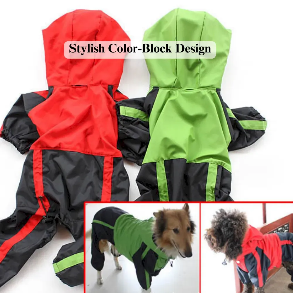Four-legged rain jacket for dogs wholesale