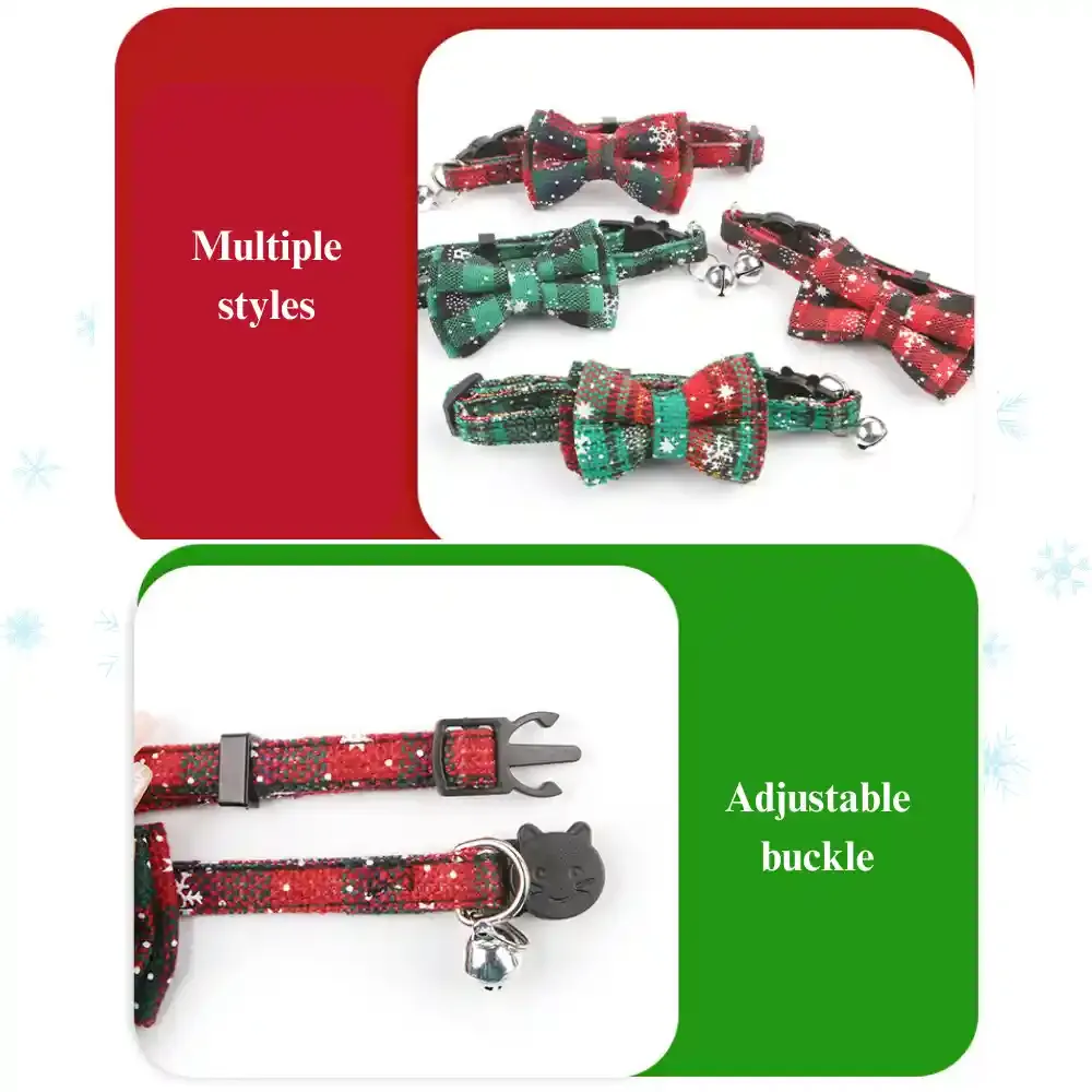 Christmas Cat Collar For Sale
