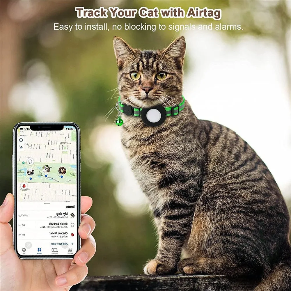 airtag case cat collar breakaway