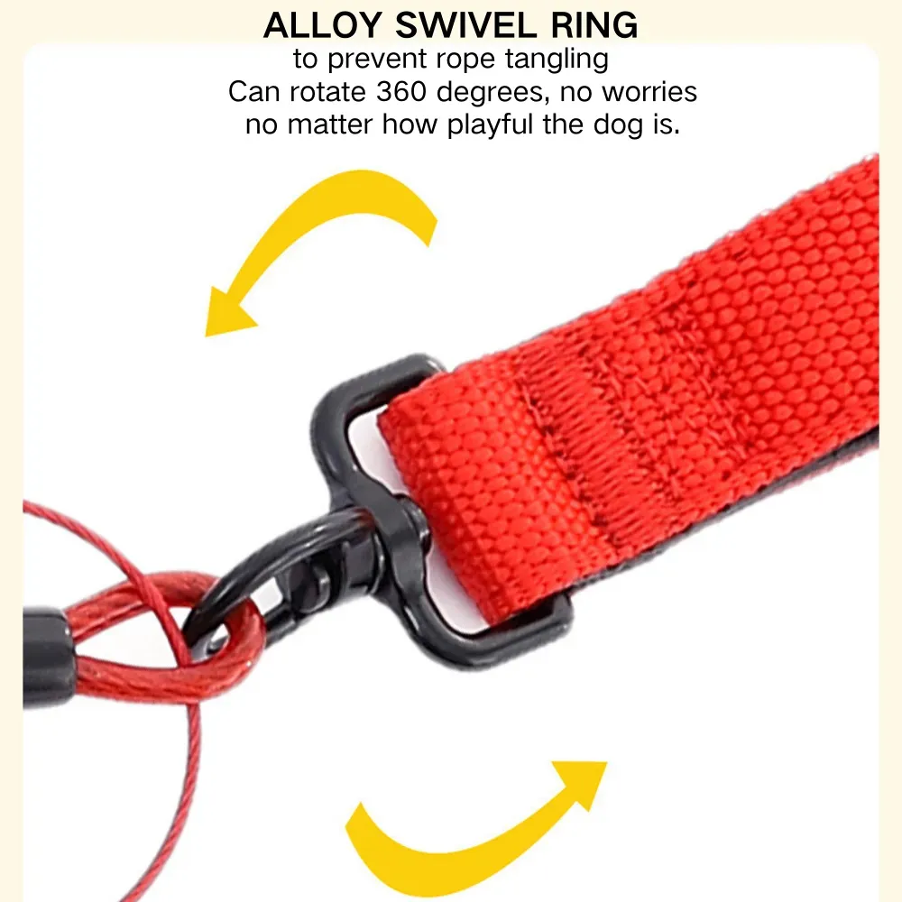Anti-Sudden Pull Leash for Dog Training: A must-have tool for dog training, this leash teaches dogs not to pull or escape. Ideal for obedience and behavior modification.