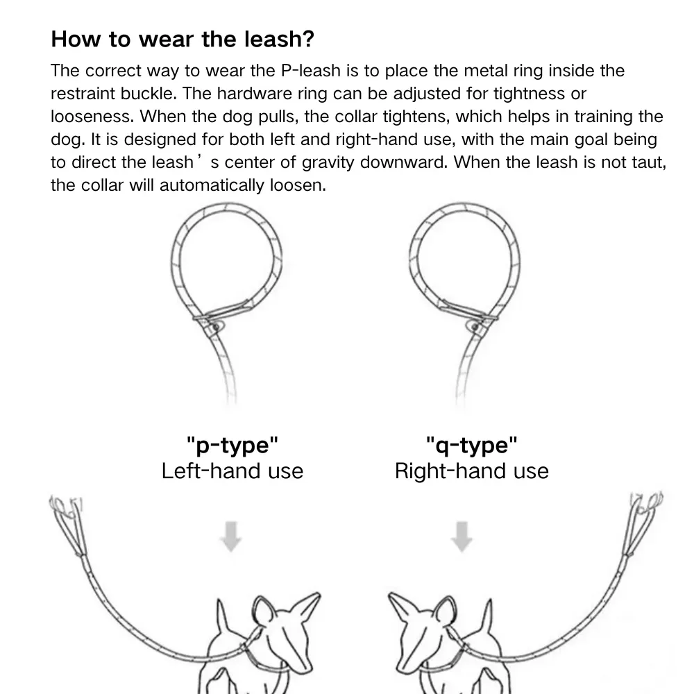 Durable and Tangle-Free Dog Leash for Training: Perfect for dog trainers, this leash provides maximum control with its tangle-free design, ensuring smooth training sessions.