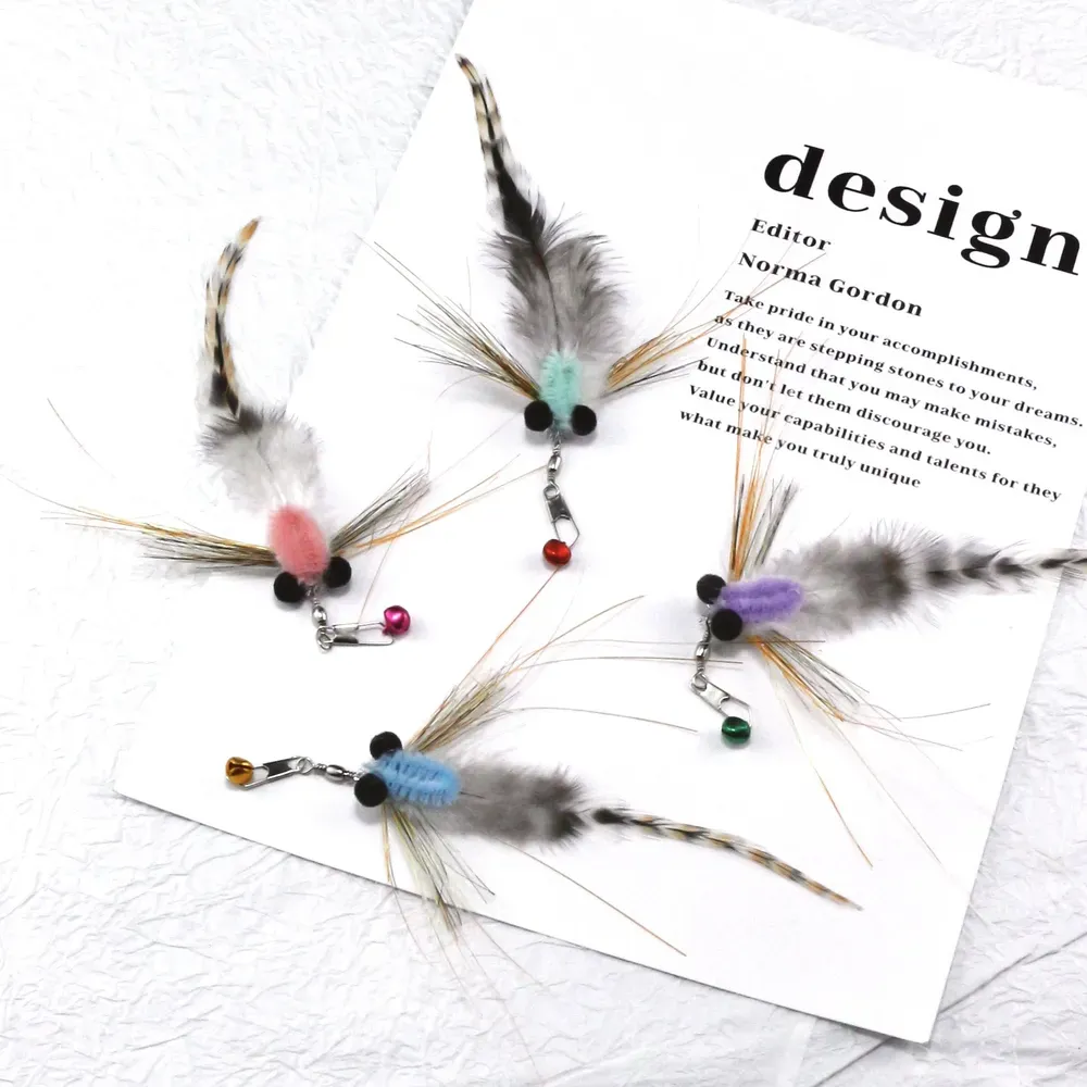 Plankton Wand Attachments Feather Cat Toys