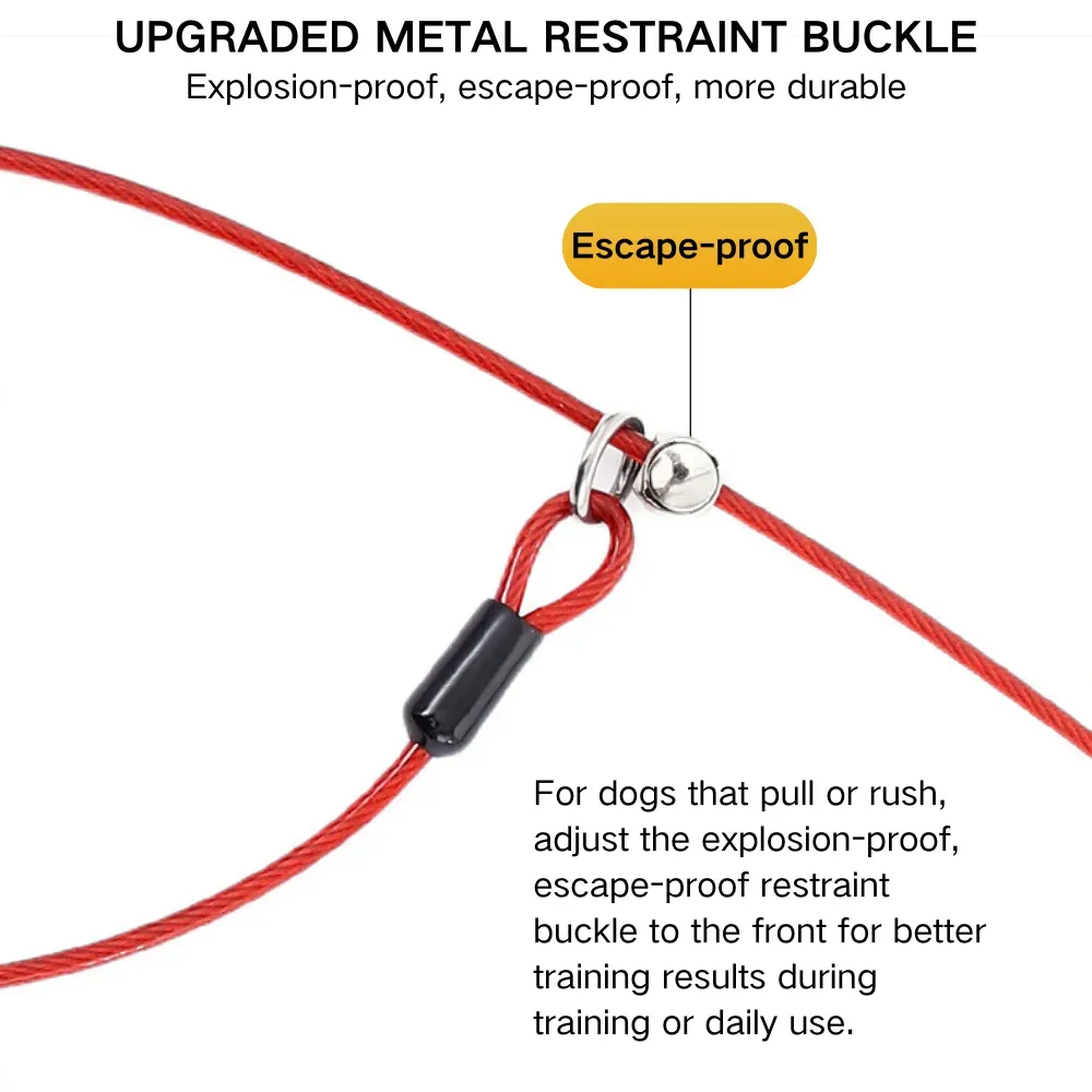 Ergonomic Soft Grip Handle for Comfortable Walks: The wide, comfortable grip handle makes long walks a breeze, providing a soft, non-slip hold even during intense pulls.