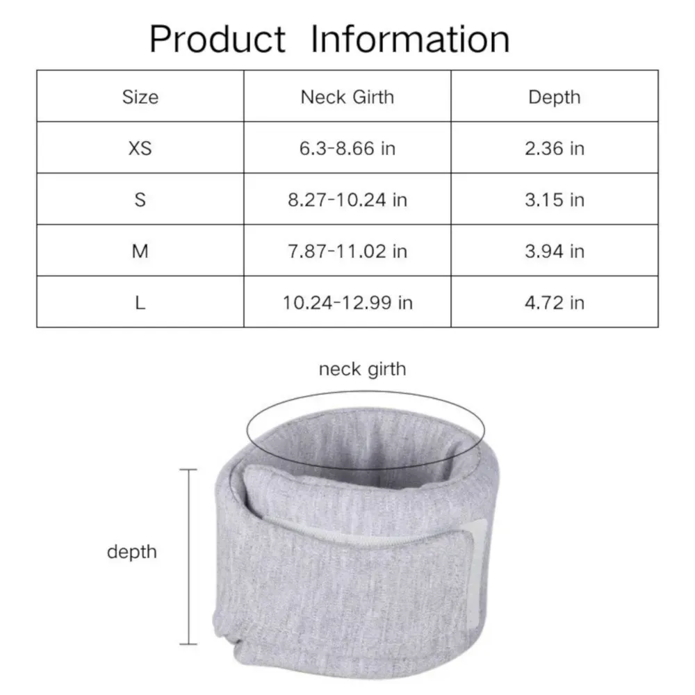 Dog Neck Brace size