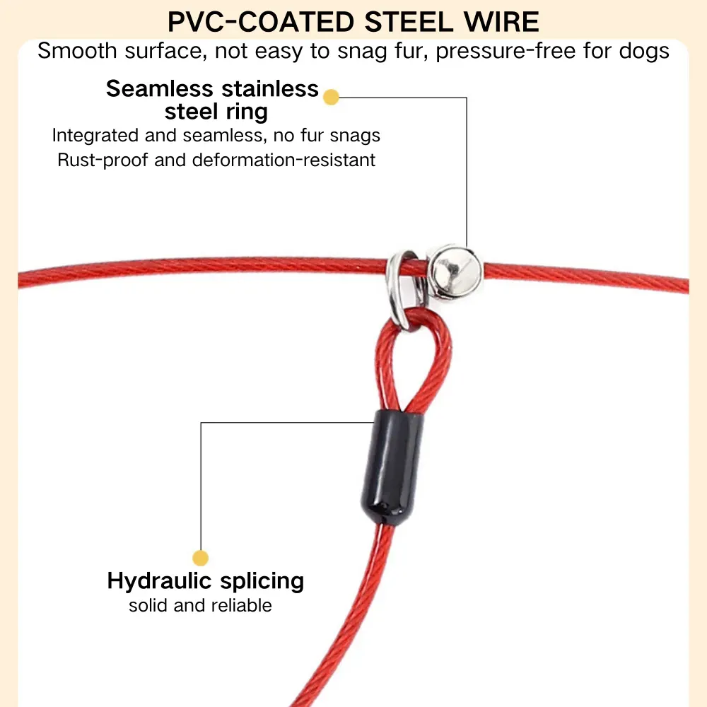 360° Swivel Alloy Hook for Tangle-Free Walks: Say goodbye to leash tangles with the 360° swivel alloy hook. Ideal for dogs that like to twist and turn.