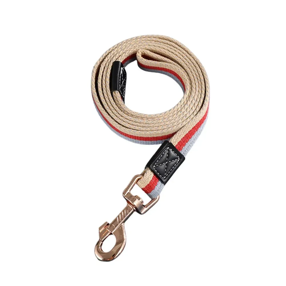Reinforced with Extra-Thick Nylon: The leash is designed with extra-thick nylon material, offering superior durability and resistance to stretching or fraying, ensuring it lasts for a long time.