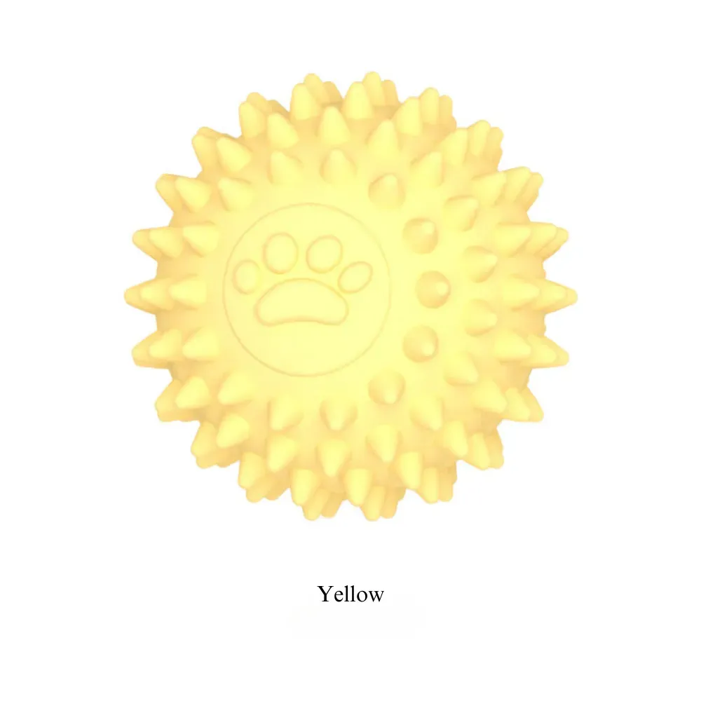 Hollow Dog Chew Ball to Improve Dental Health