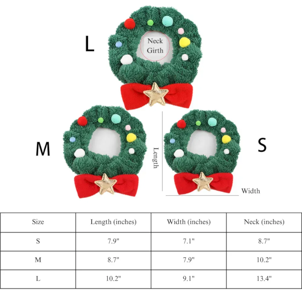 bow tie dog collar size