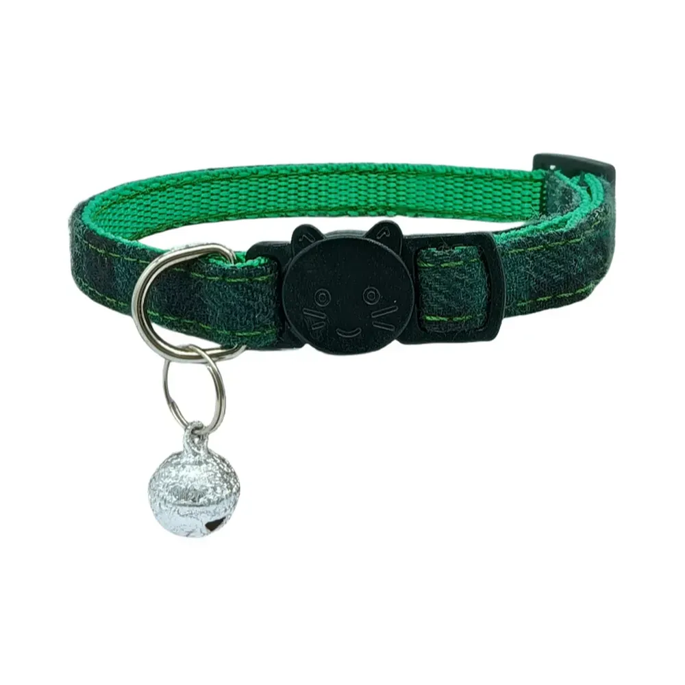 Won't Damage Fur or Skin: The soft nylon material ensures the collar won’t cause irritation or damage to your cat’s sensitive skin or fur, offering comfort and protection.