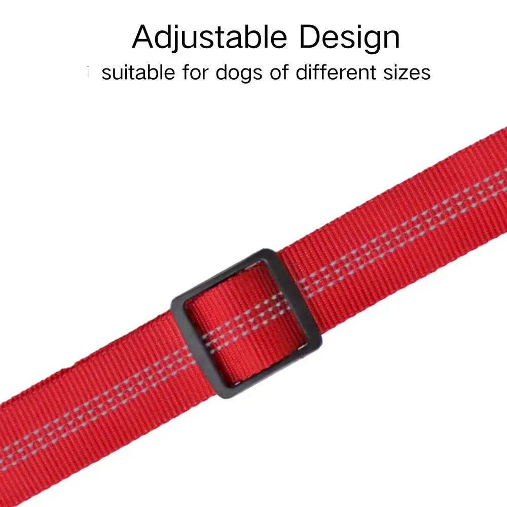 Ideal Car Safety Leash for Dogs with Long Elastic Strap