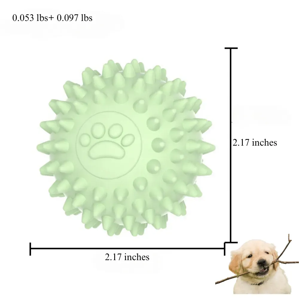 Durable TPR Dog Chew Ball for Dental Care