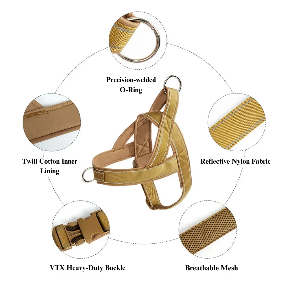 Reflective Adjustable Dog Car Leash