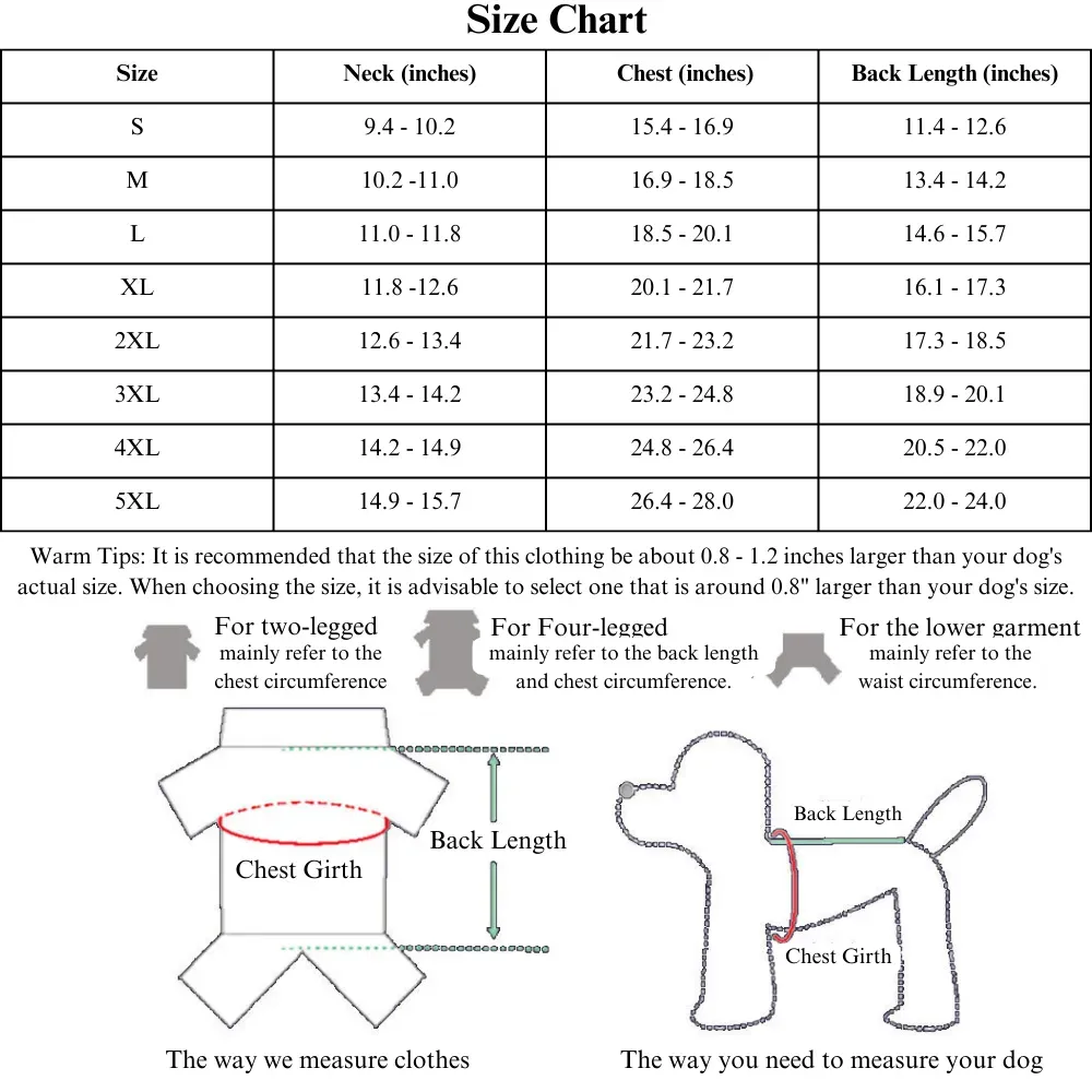 full body dog coats