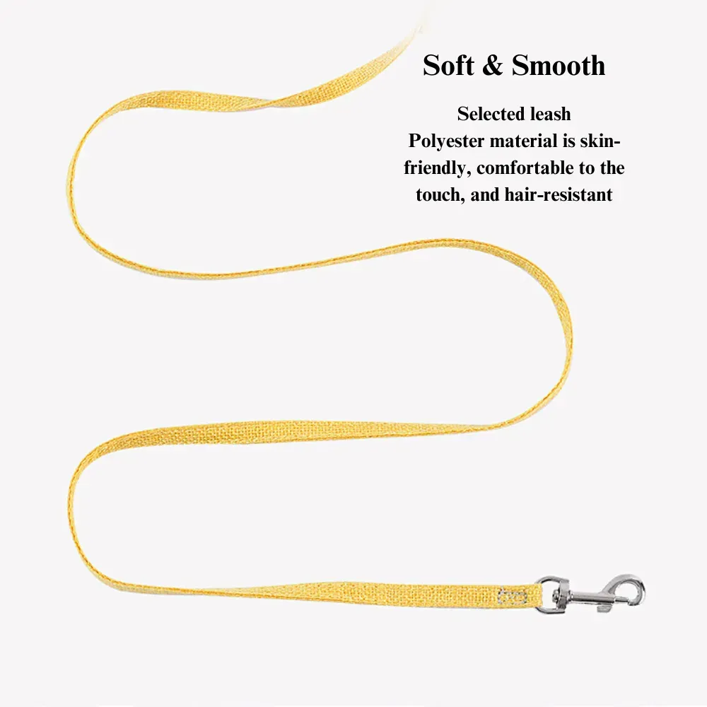 1.1m Leash for Freedom of Movement: The 1.1-meter leash provides pets with ample room to explore, reducing the feeling of restriction while on walks.