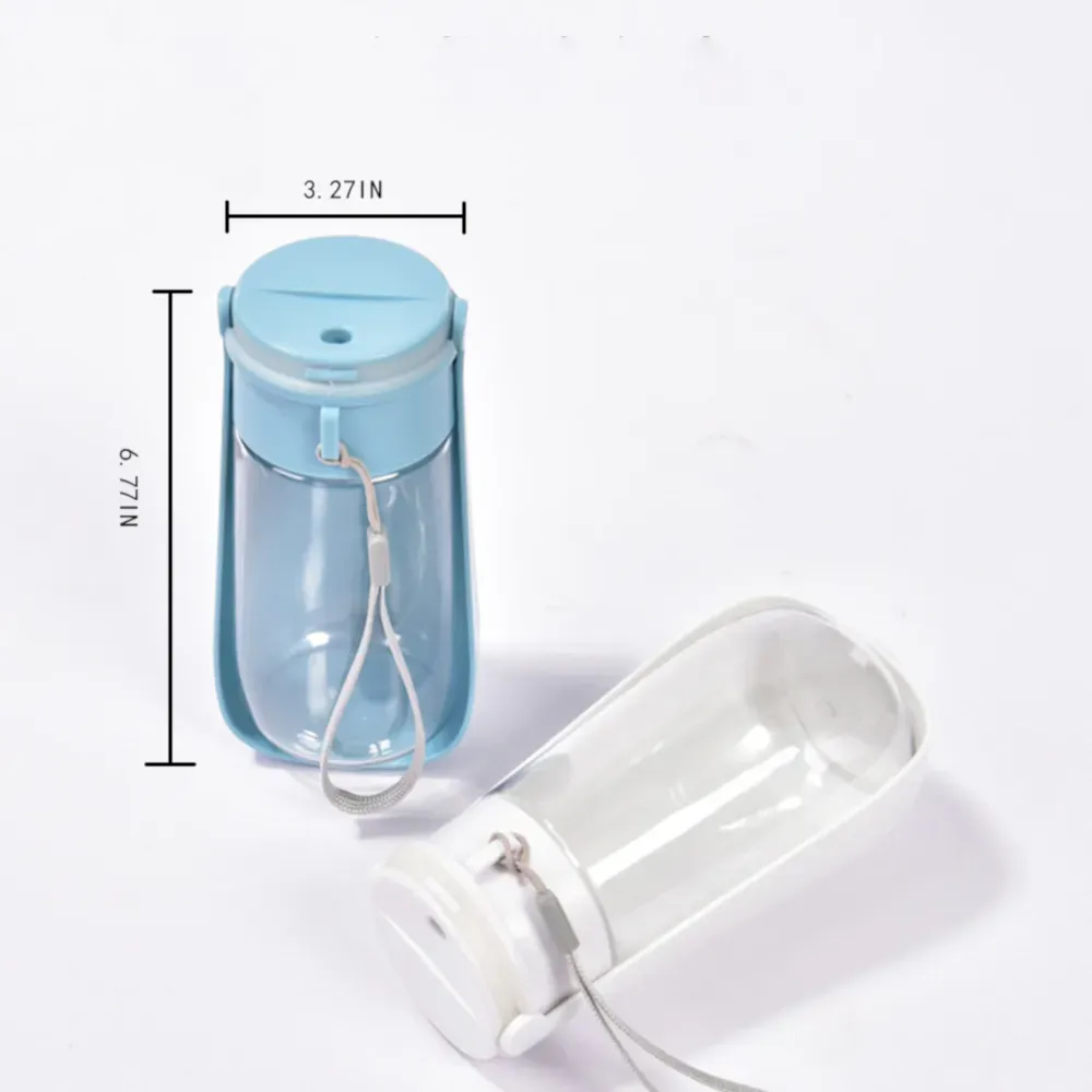 dog water bottle size