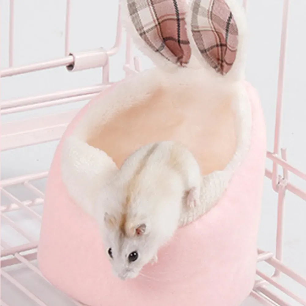 Pink Cute Hamster Bed