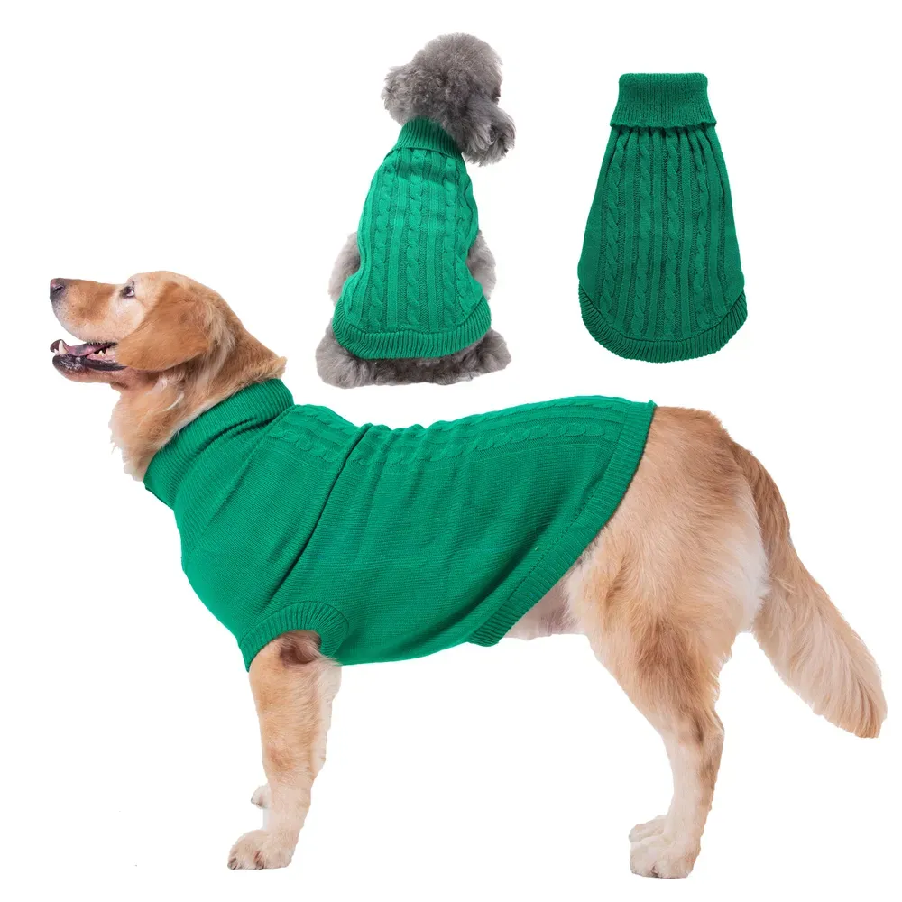 Available in a wide range of sizes, from XS to 3XL, this sweater provides a flexible fit for all pets, helping businesses cater to a larger customer base with ease.