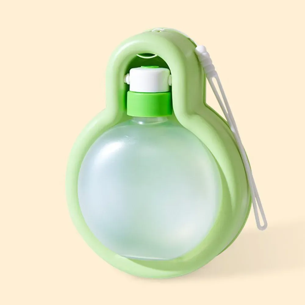 Dog Water Bottle Green