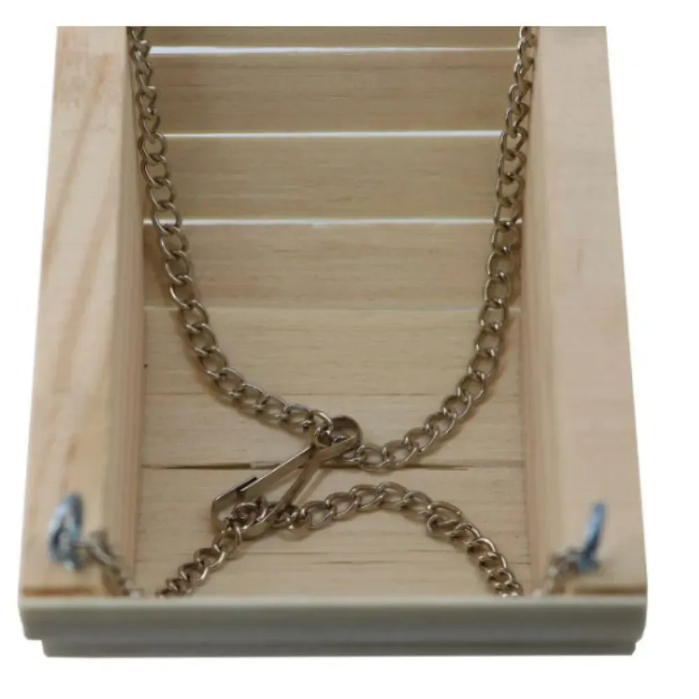 Wooden Swing Toy Hanging Bed for Hamsters