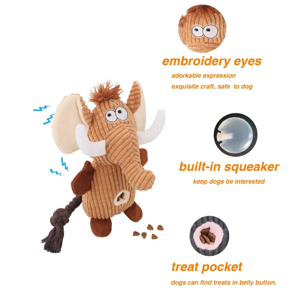 Dog toy with squeaker wholesale