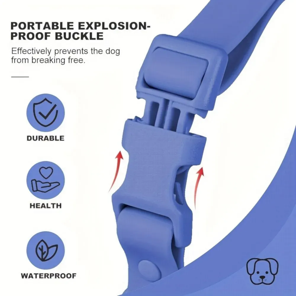 adjustable pvc dog collar