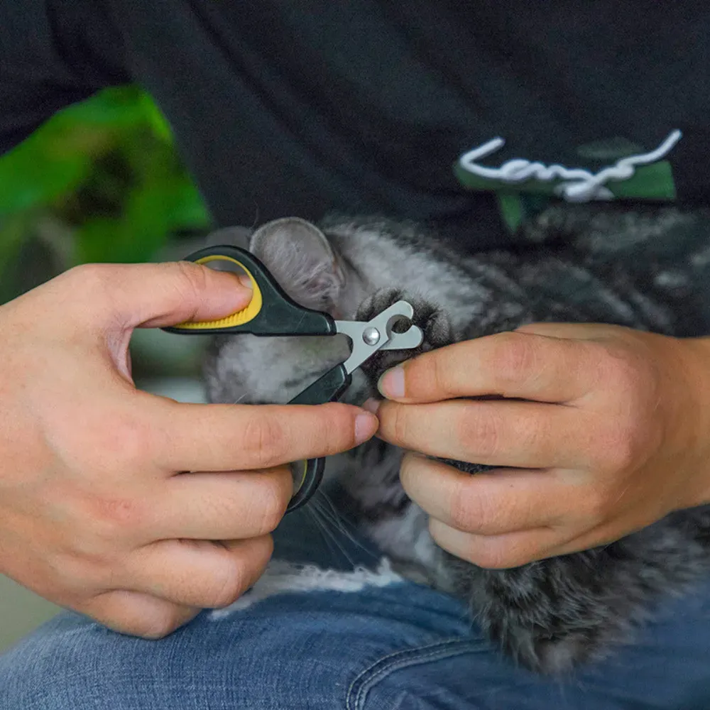 Stainless Steel Cat Nail Clippers Easy Cut Stainless Steel Cat Nail Clippers Safety Cut