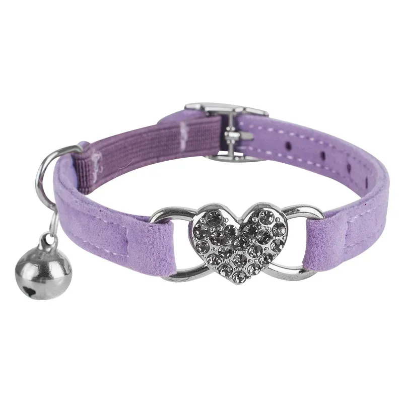Purple Bling Cat Collar Purple Bling Cat Collar