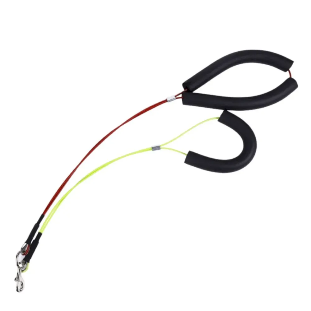 red dog grooming table leash