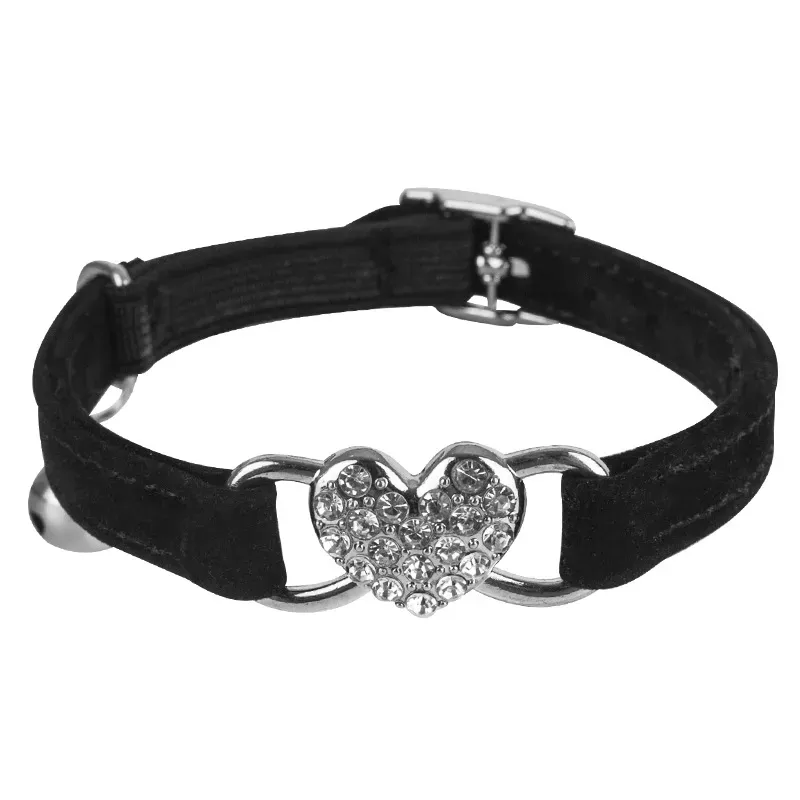 Black Bling Cat Collar Black Bling Cat Collar