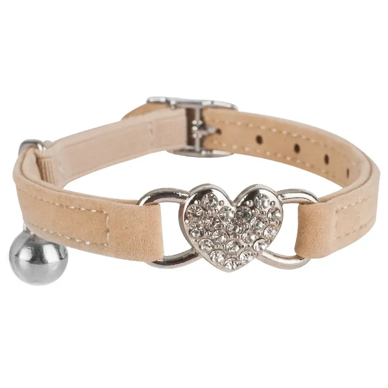 Beige Bling Cat Collar Beige Bling Cat Collar
